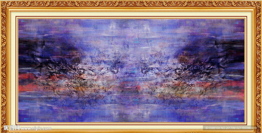 抽象油画