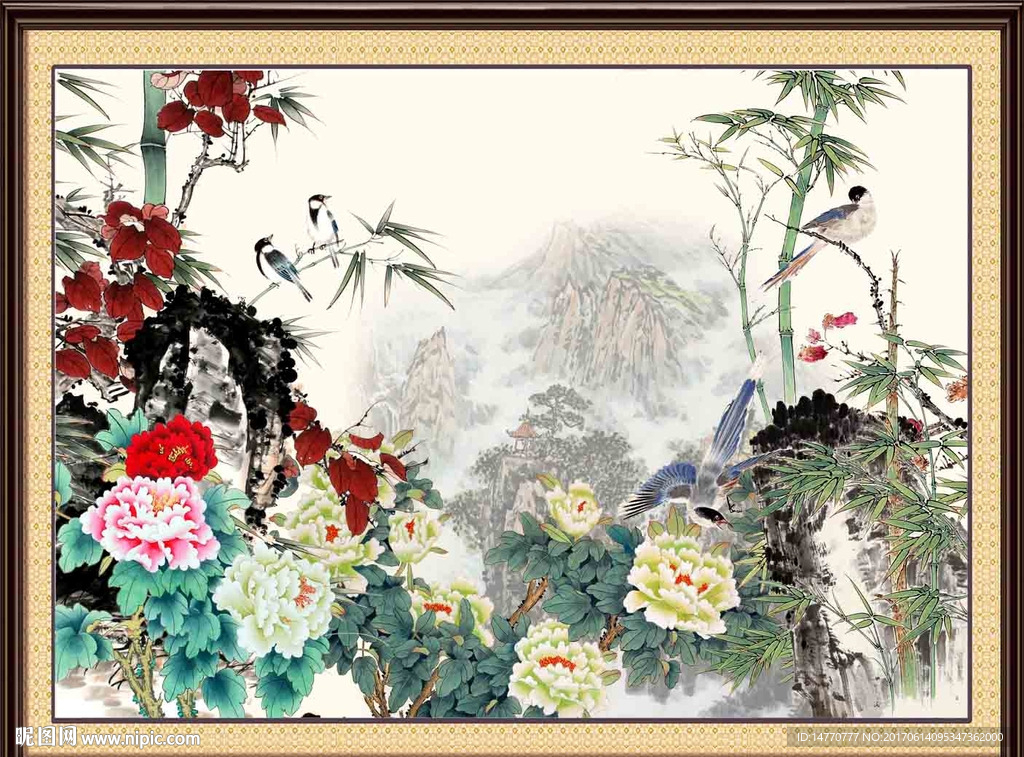 花鸟国画