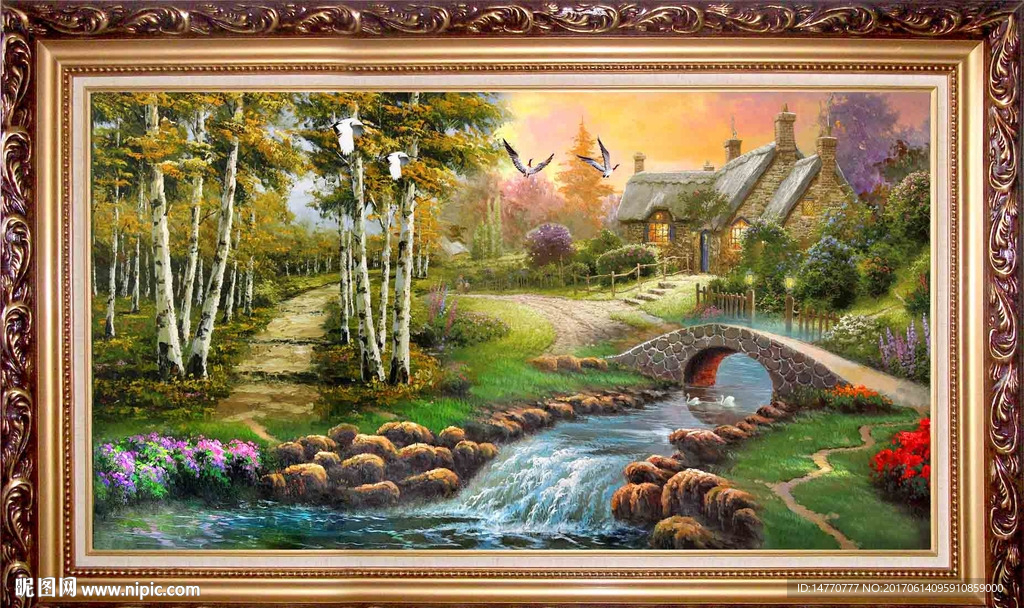 油画风景