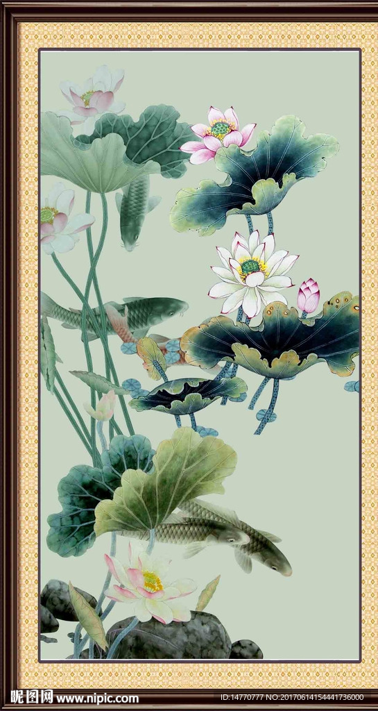 荷花图
