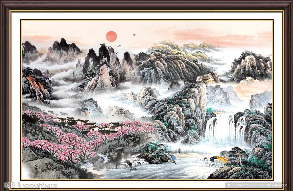 国画山水