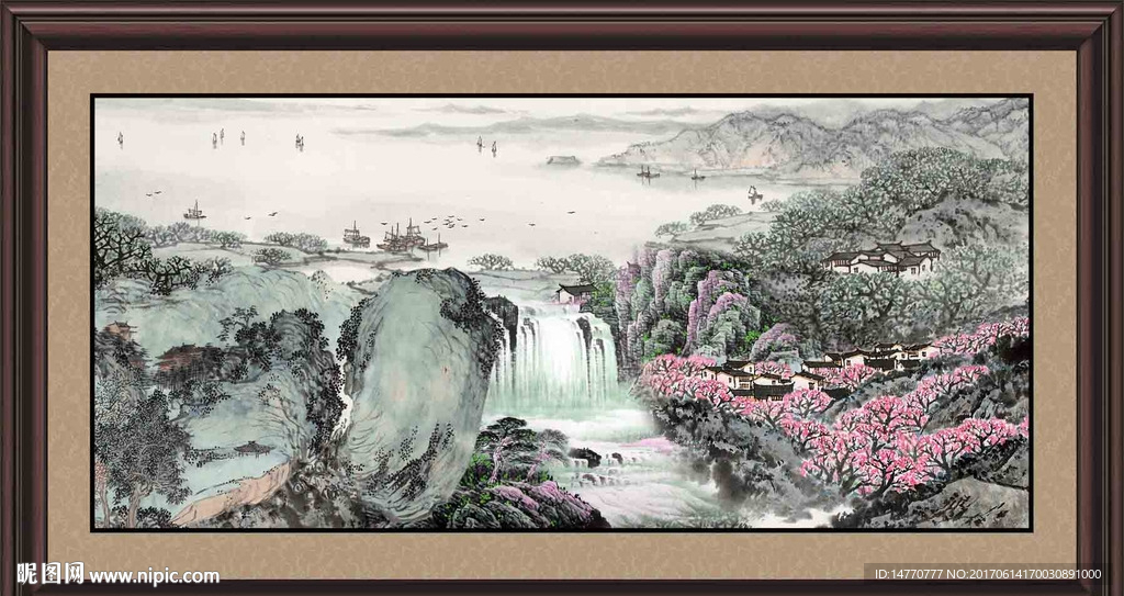 国画山水