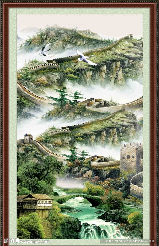 长城国画