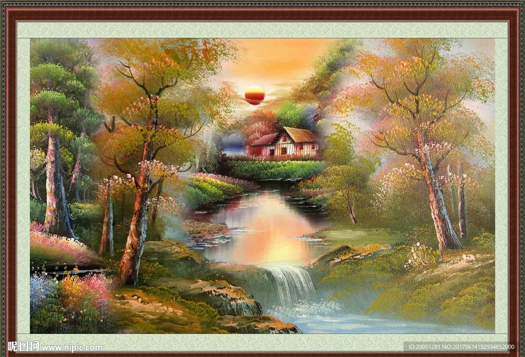 油画风景