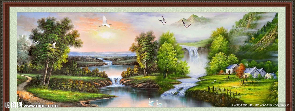 油画风景