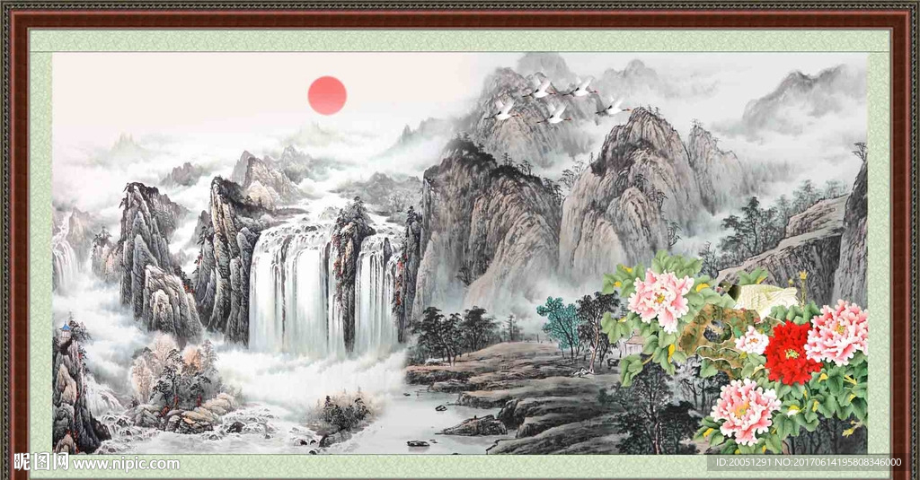 国画山水