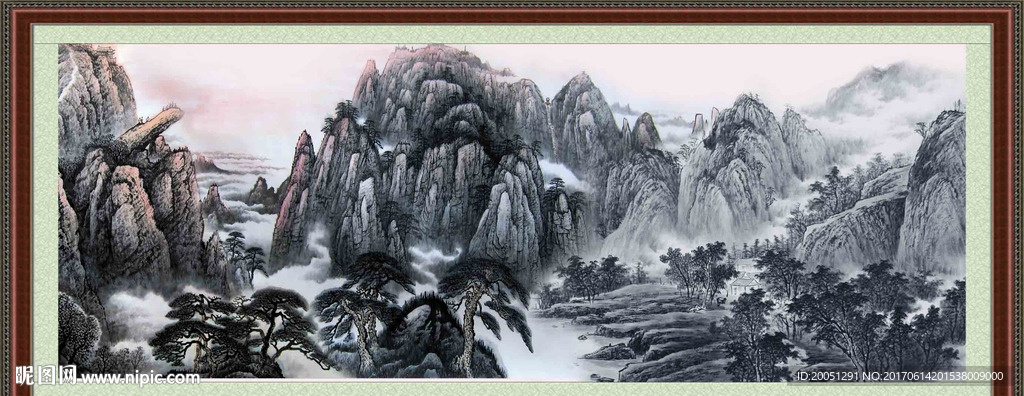 水墨国画