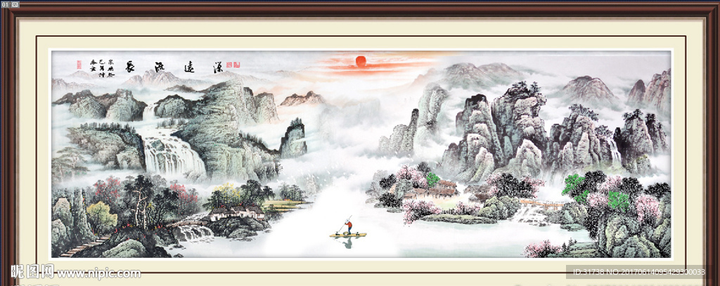 国画山水