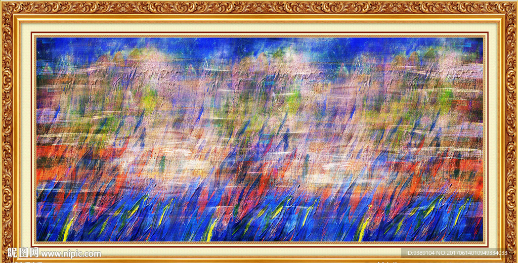 抽象油画