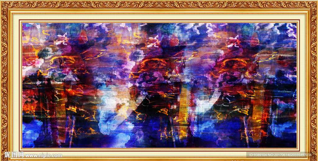 梦幻油画