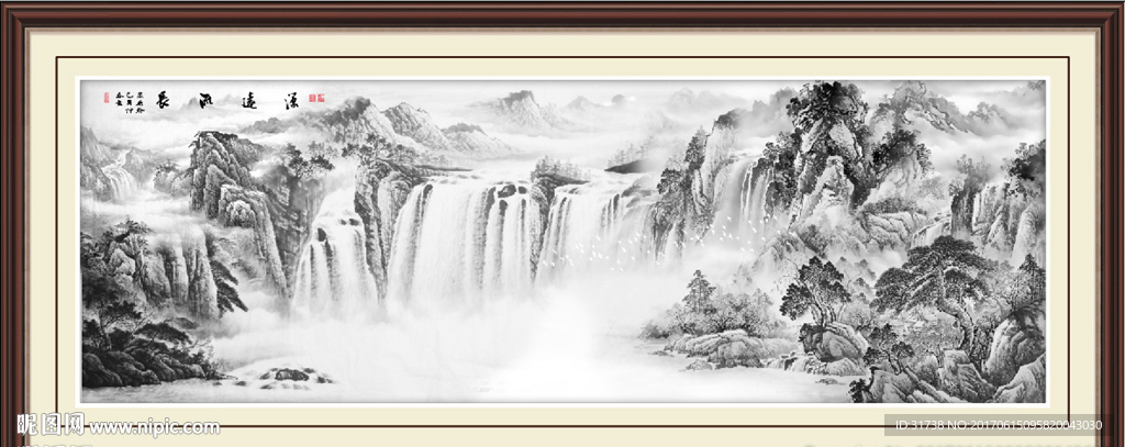 国画水墨画