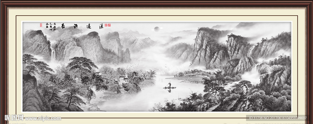 意境水墨画