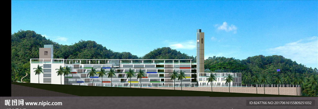 立面建筑效果图