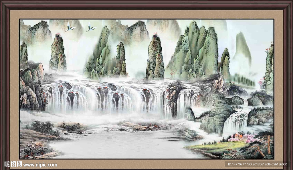 国画山水