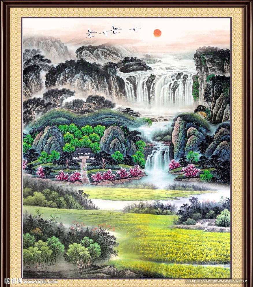 国画山水
