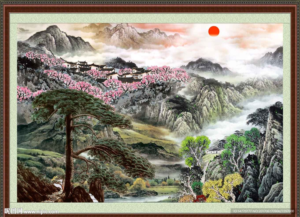 旭日东升
