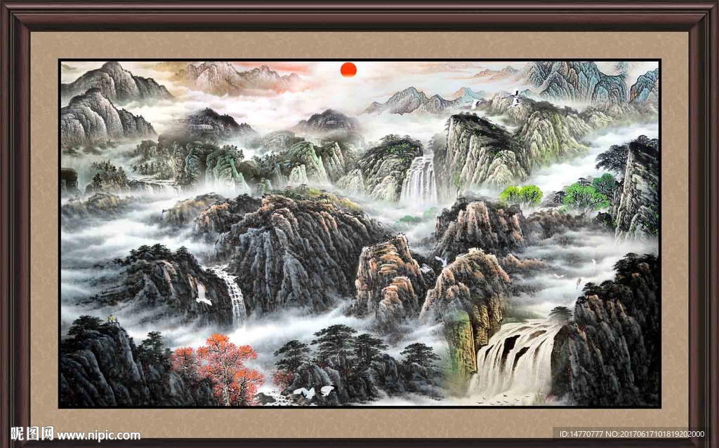 国画山水