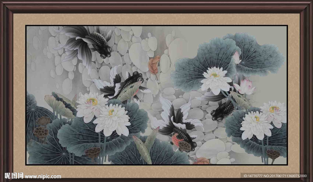 荷花图