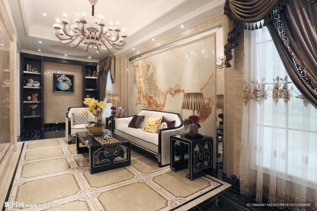 阿曼米黄样板间