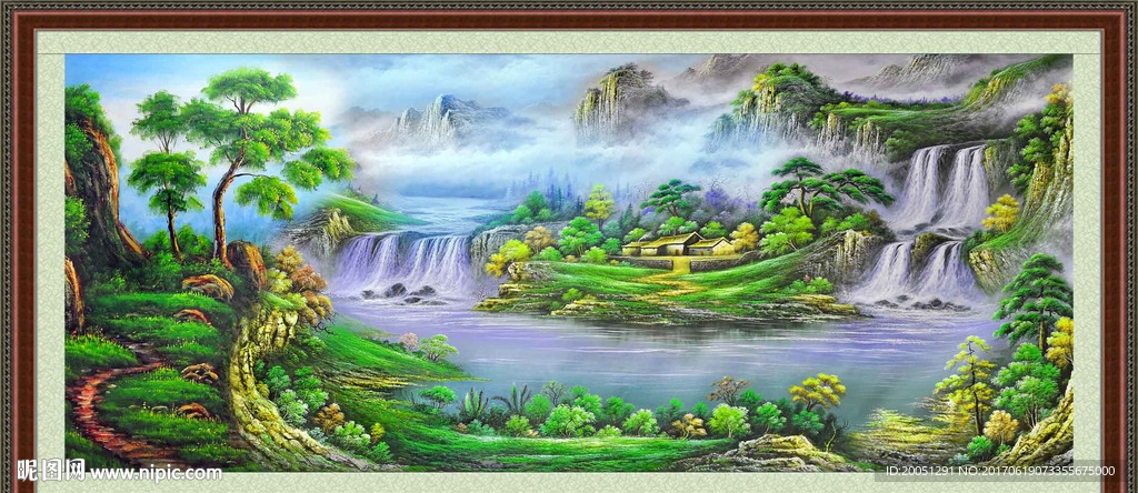 油画风景