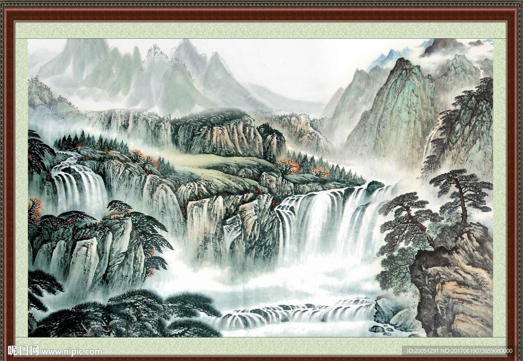 国画山水