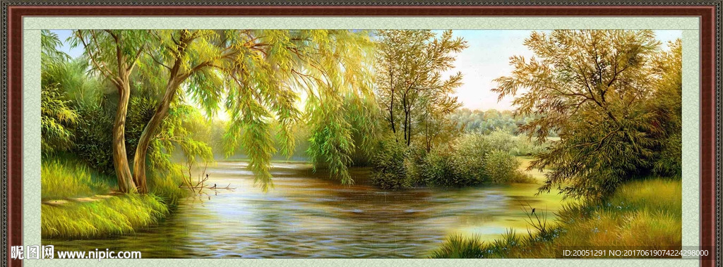 油画风景