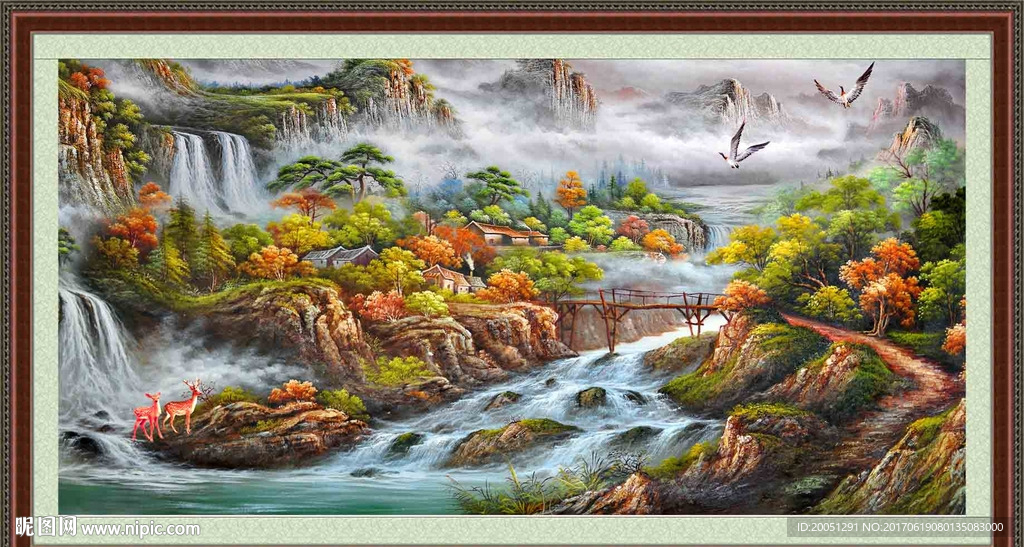 油画风景