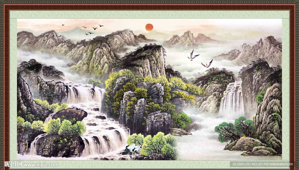 国画山水