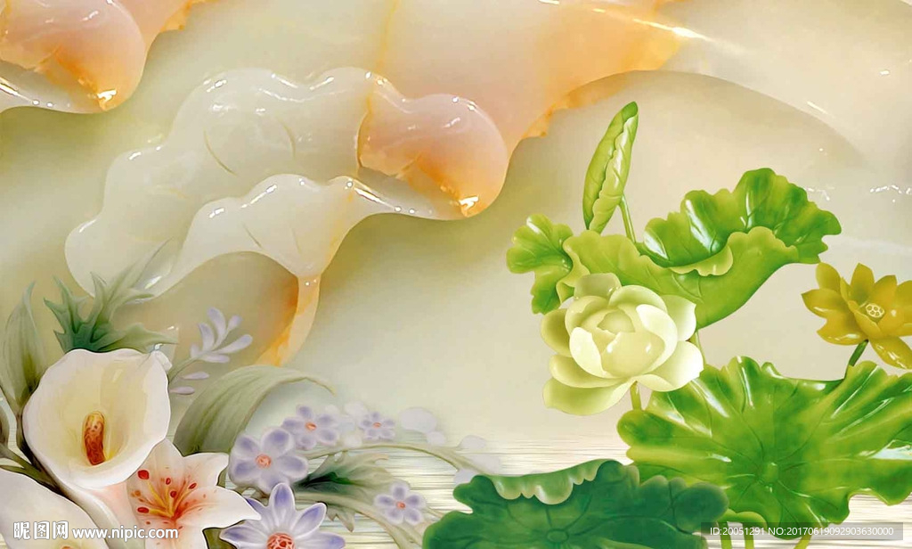 玉雕背景墙
