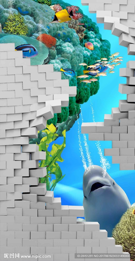 3d海豚