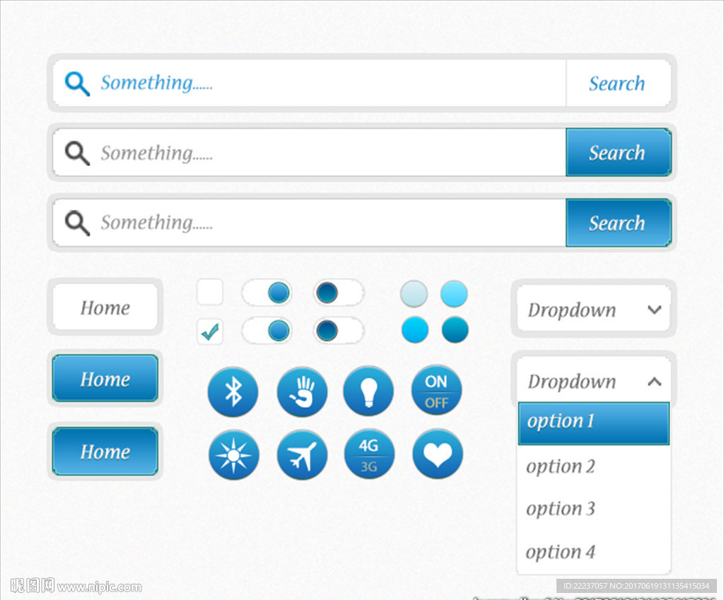 按钮图标标志标识界面