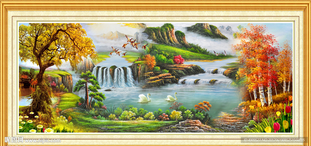 油画风景