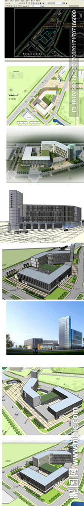 教学楼实验楼建筑cadsu文本