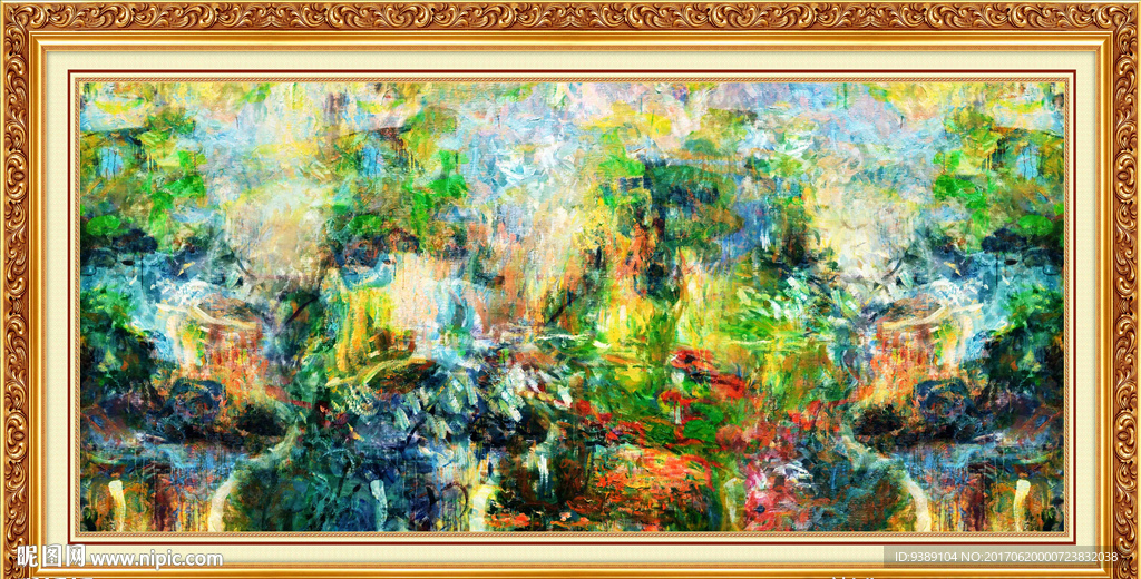 抽象油画