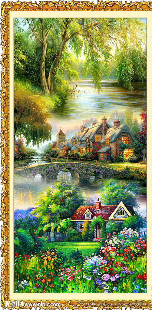 油画 风景