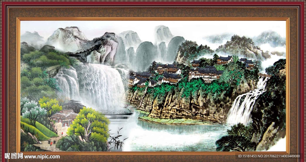 国画山水