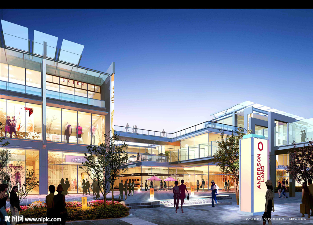 商业购物广场图