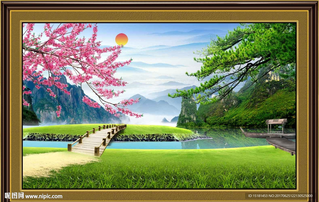 风景如画