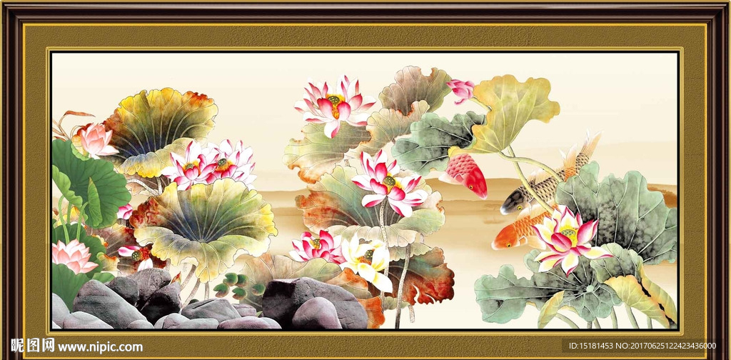 荷花图