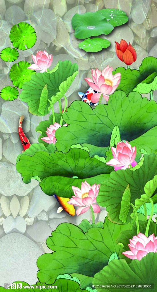荷花玄关