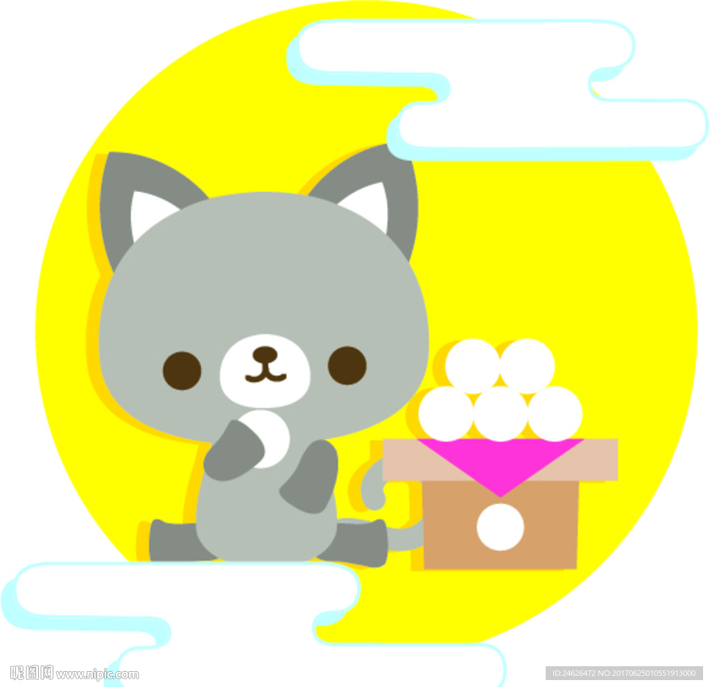 卡通小猫