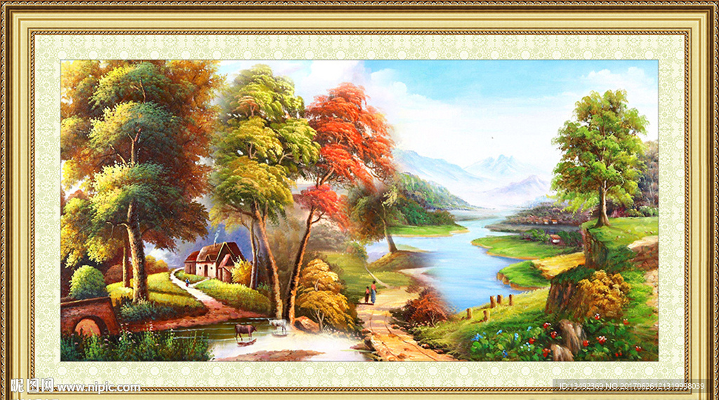 风景油画