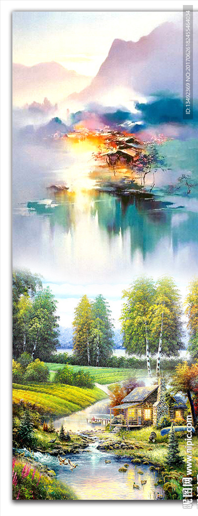 油画