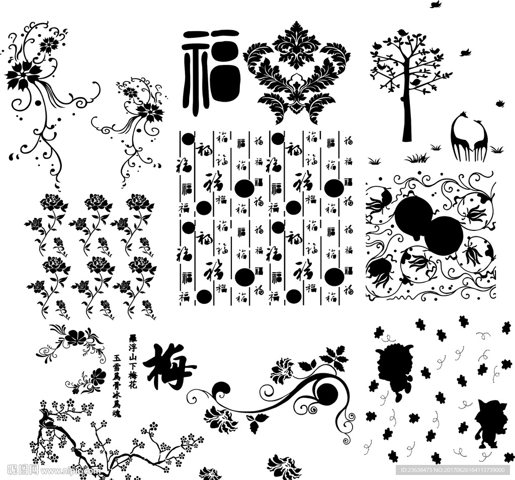 花纹图片