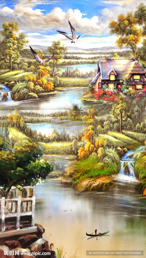 风景油画