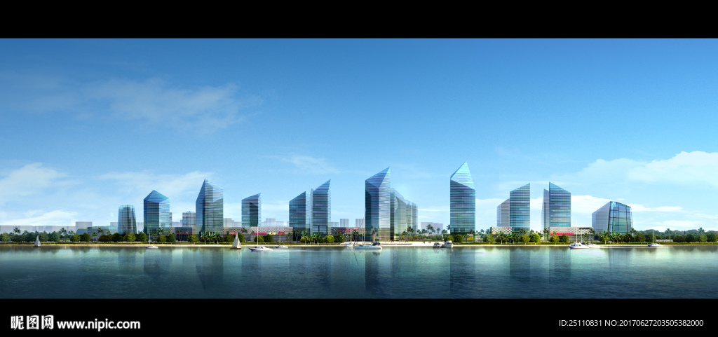 水景公共建筑图