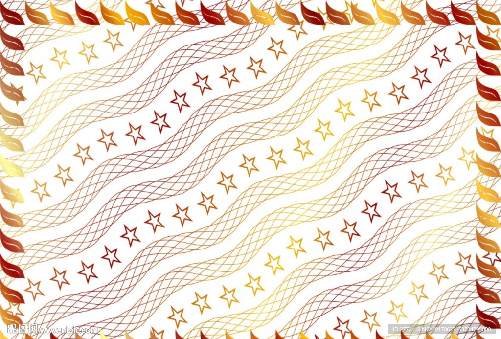 金叶子 网络证书纹