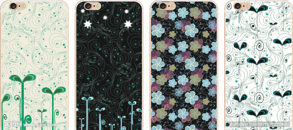 彩绘 手机壳 彩印 打印 鲜花