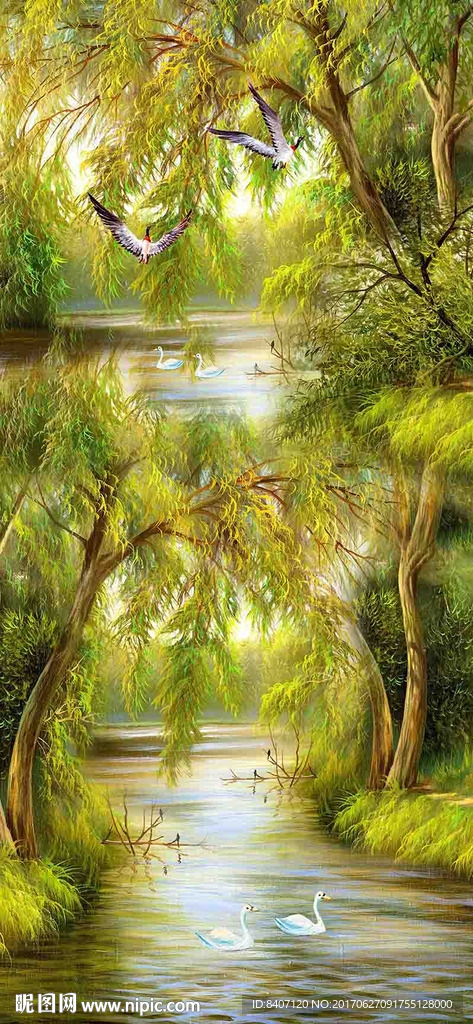 油画