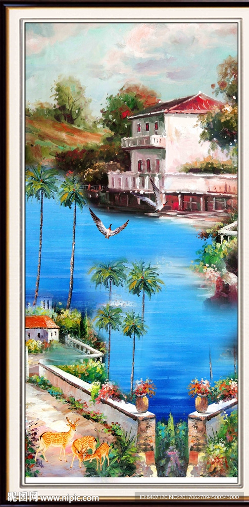 油画